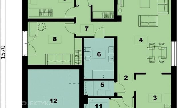 Готовый проект дома Ka38 Sz