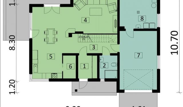 Готовый проект дома Ka42 Sz