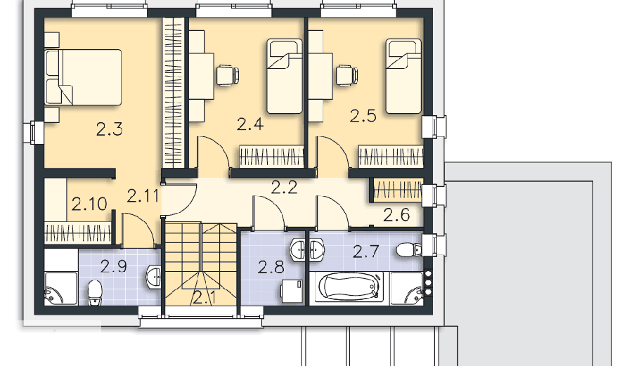 Готовый проект дома LDP04