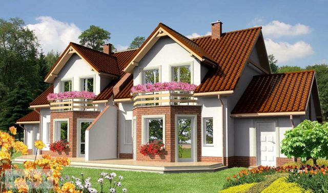 Готовый проект дома LMBL21