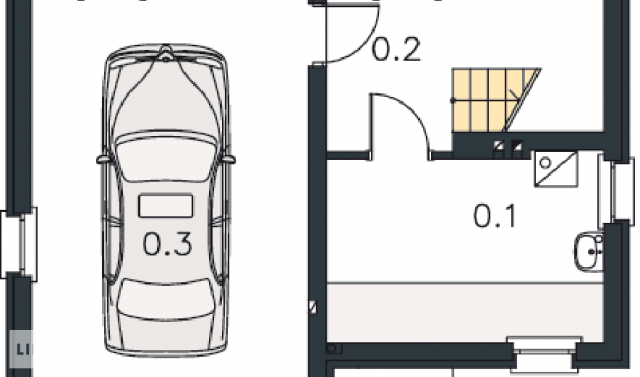 Готовый проект дома LMP102B