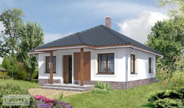 Готовый проект дома LMW12