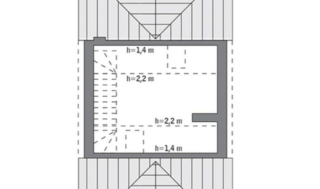 Готовый проект дома M235