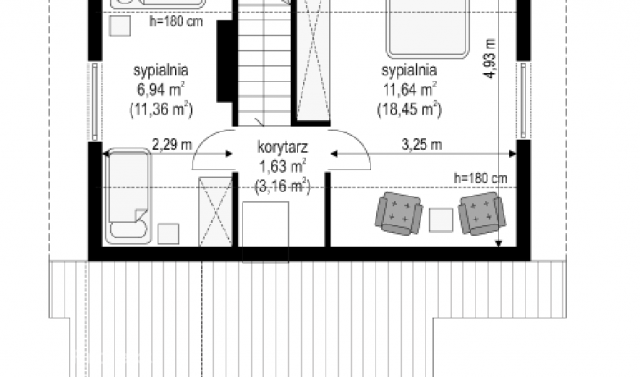 Готовый проект дома MG0097