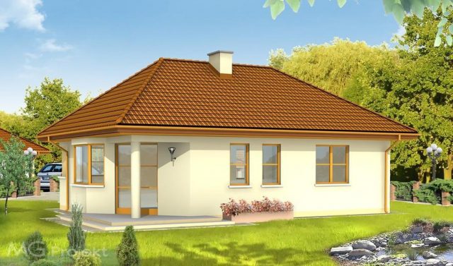 Готовый проект дома MG0147