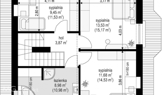 Готовый проект дома MG0179