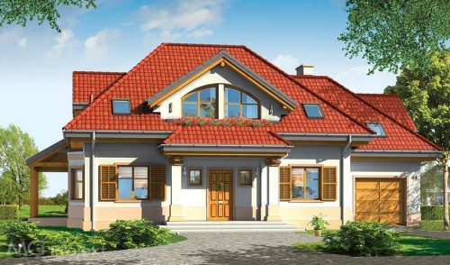 Готовый проект дома MG0281