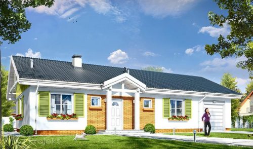 Готовый проект дома MG0292
