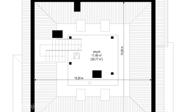 Готовый проект дома MG0332