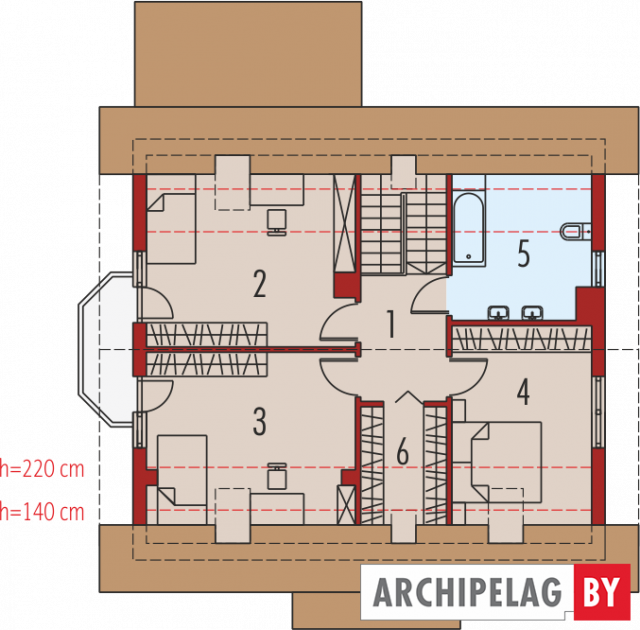 Проект дома Ага II (Г1)