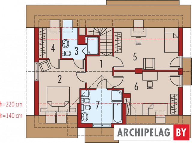 Проект дома Аризона II (Г1)