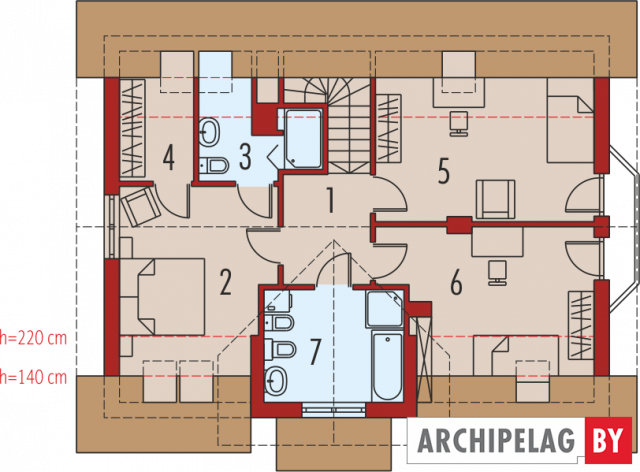 Проект дома Аризона(Г1)