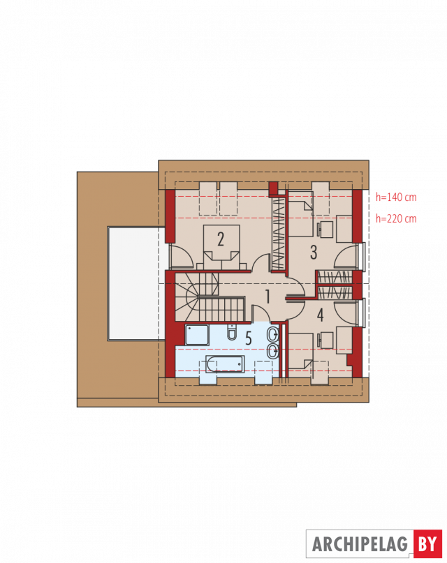 Проект дома Е14 II  (Г1)