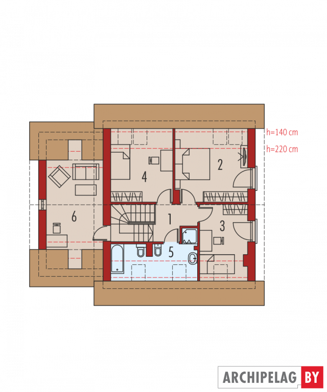 Проект дома Е3 II (Г1) (вариант А)