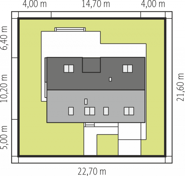 Проект дома Е6 (Г1) (вариант Б)