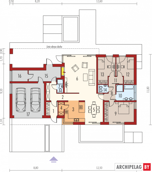 Проект дома Экс 11 (Г2) (вариант В)