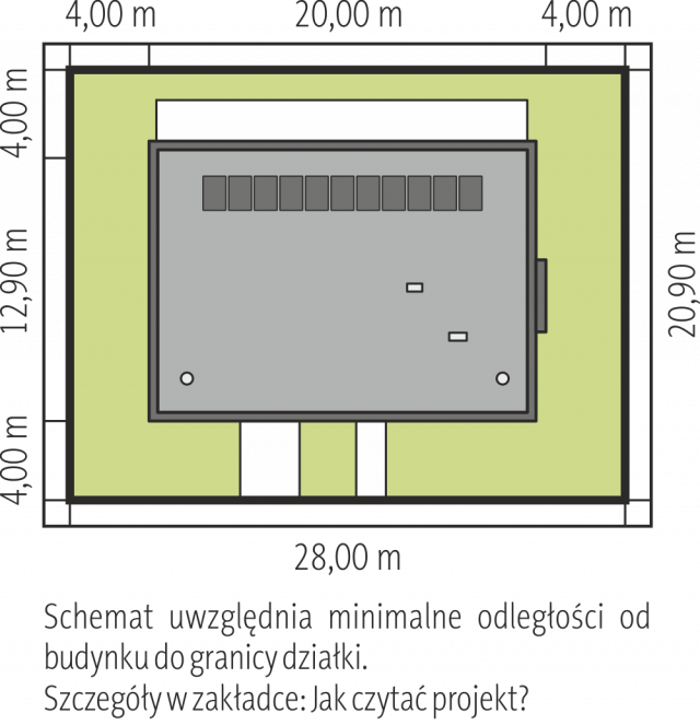 Проект дома Экс 7 (с навесом)