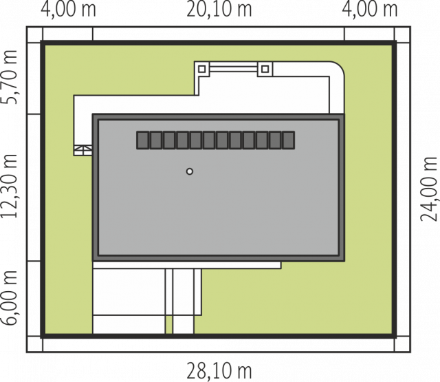 Проект дома Экс 8 (Г2) (вариант В) soft