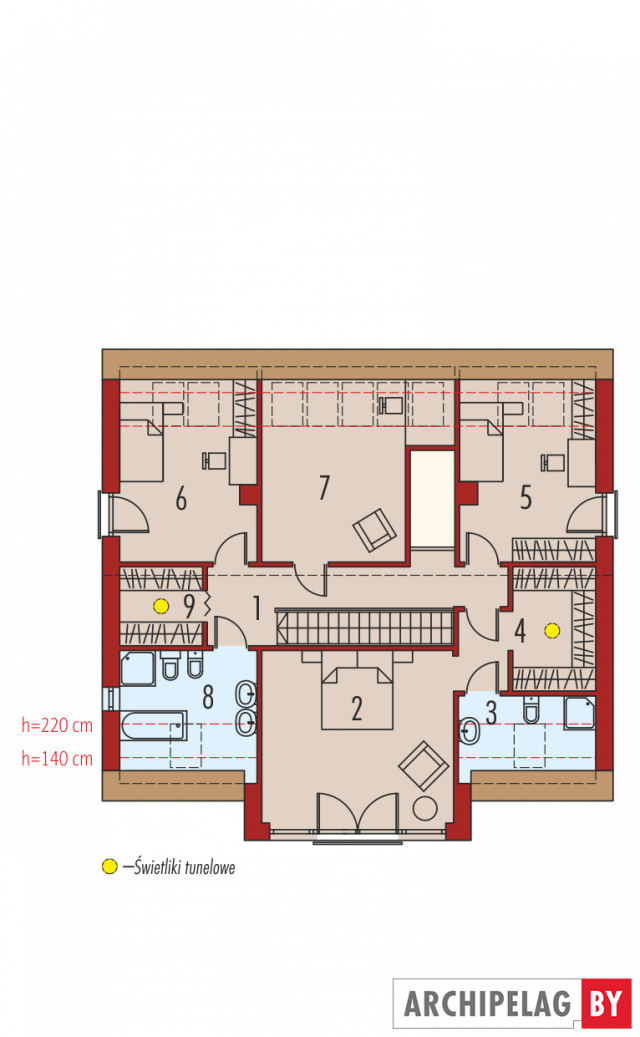 Проект дома Экс 9 (Г1) (вариант А) soft