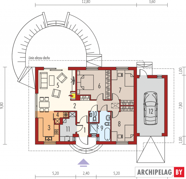 Проект дома Erin II G1 MULTI-COMFORT