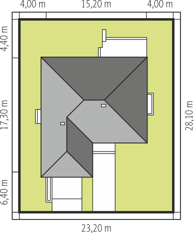 Проект дома Eris G2 (wersja C) MULTI-COMFORT