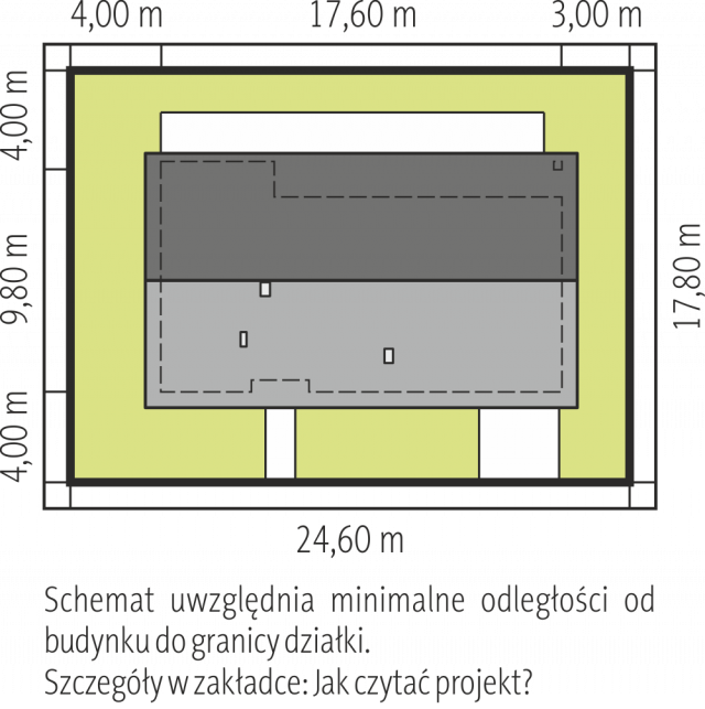 Проект дома Eryk II G1 (30 stopni)