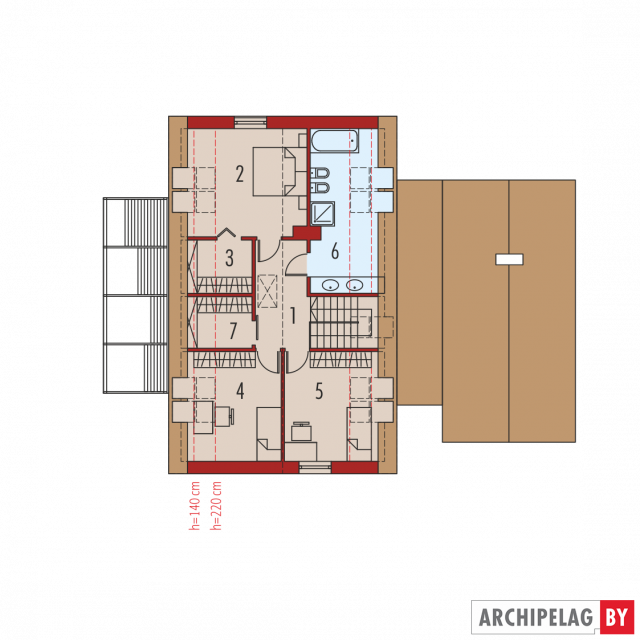 Проект дома EX 16 G1 MULTI-COMFORT