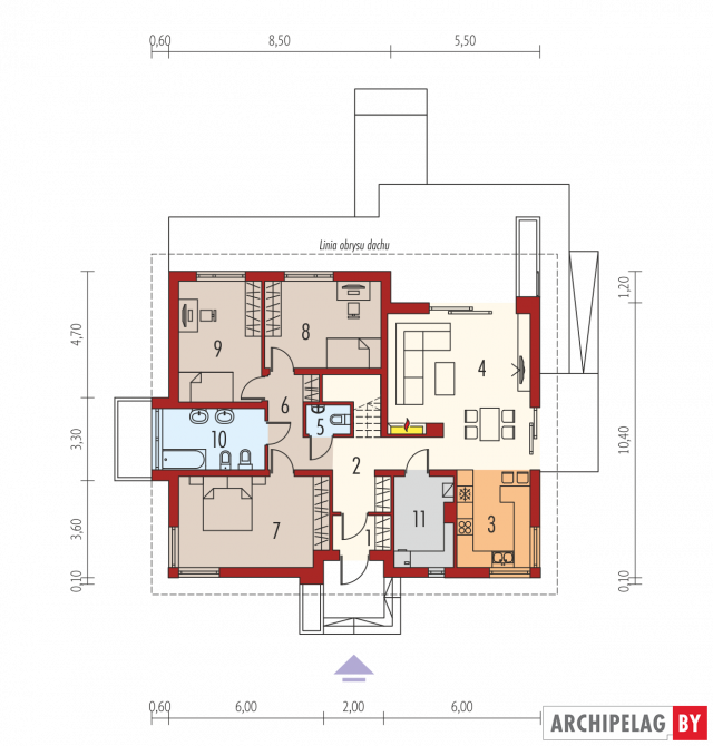 Проект дома Flo II MULTI-COMFORT