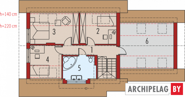 Проект дома Искорка (Г2)