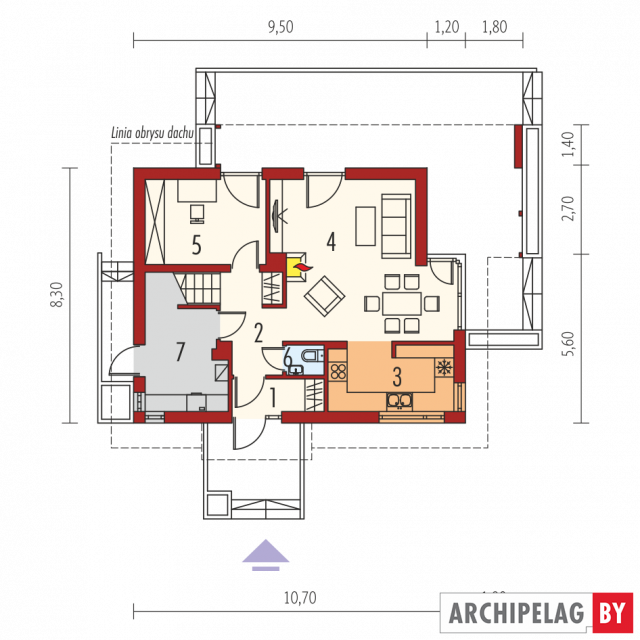 Проект дома Liv 1 MULTI-COMFORT