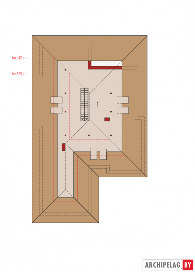 Проект дома Лив 3 (Г2)