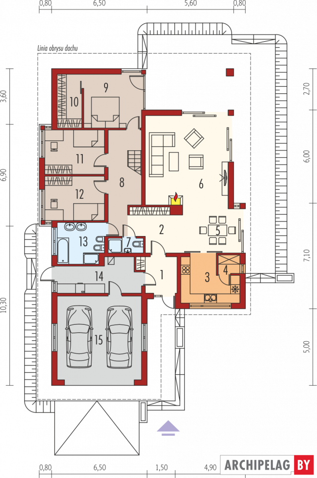 Проект дома Liv 3 G2 MULTI-COMFORT