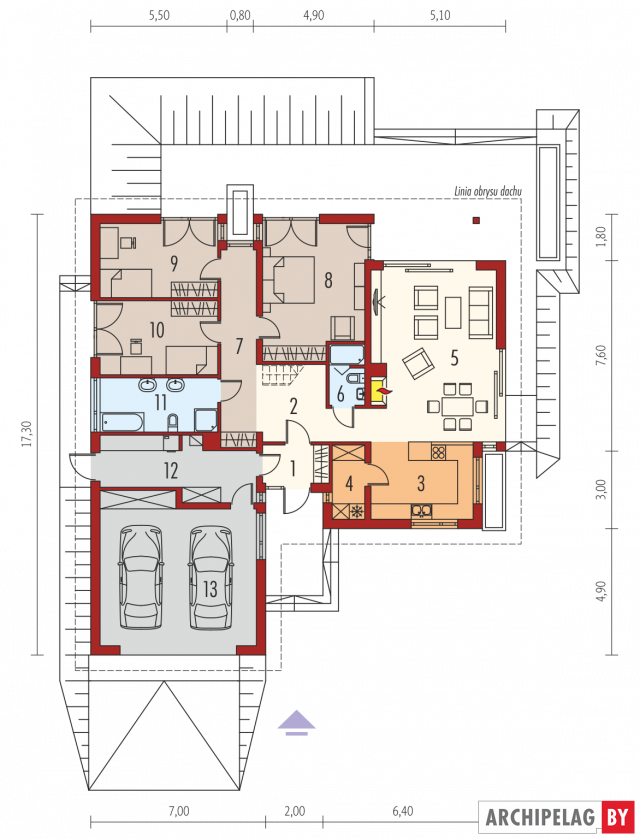 Проект дома Marcel G2 MULTI-COMFORT