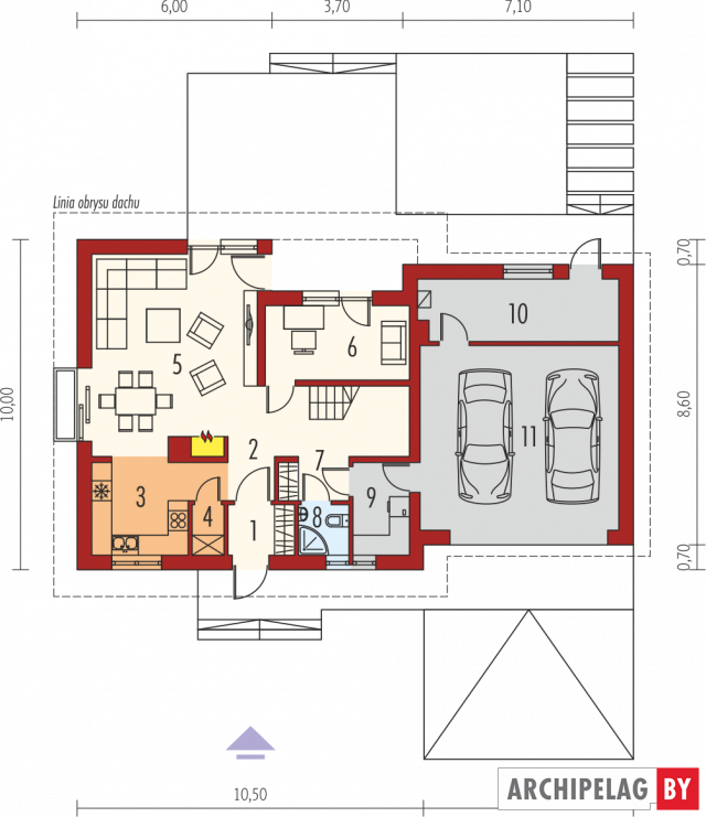 Проект дома Marcin G2 MULTI-COMFORT