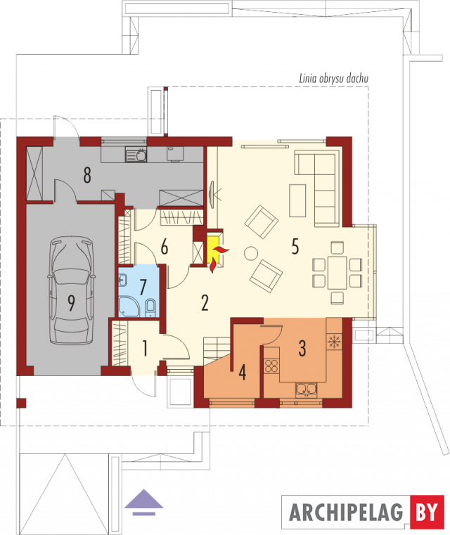Проект дома Пабло II Г1 MULTI-COMFORT