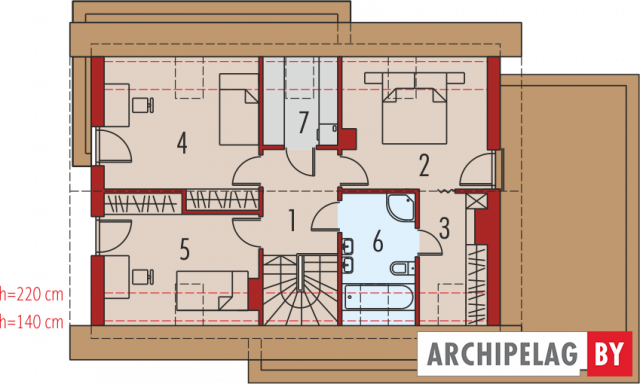 Проект дома Патрик Г1 MULTI-COMFORT