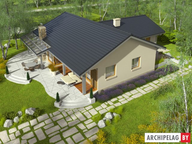 Проект дома Селена II Г1 (30° наклон)