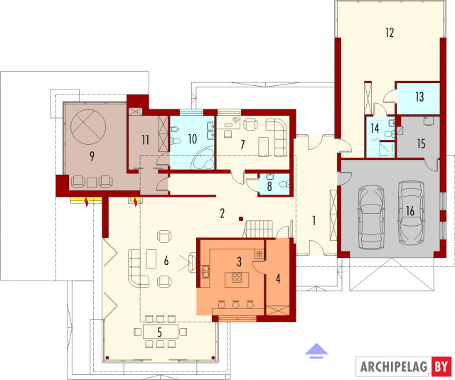 Проект дома Steps G2