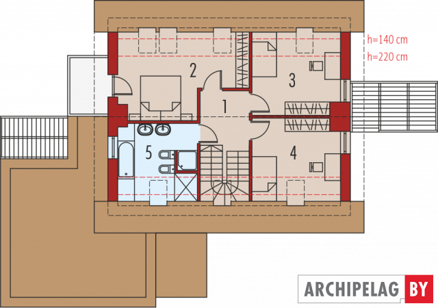 Проект дома Тобиас II Г2 MULTI-COMFORT