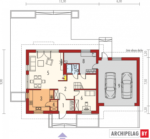 Проект дома zAmaranta G2 Leca® DOM