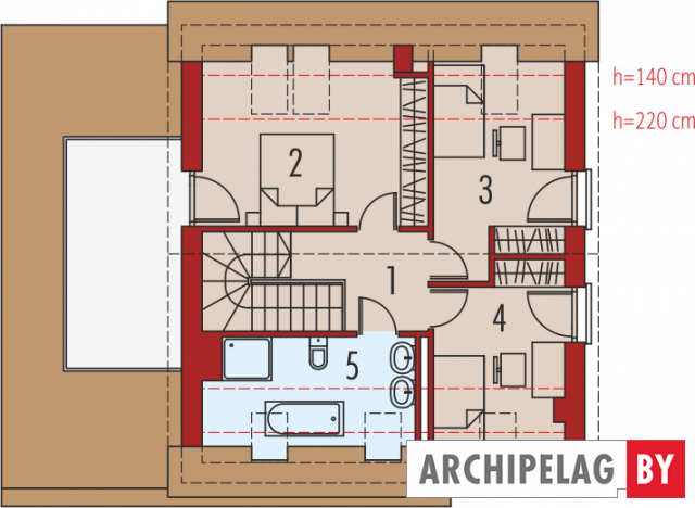 Проект дома zE14 II G1 MULTI-COMFORT